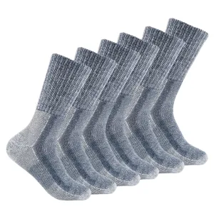 Thorlo Mens Moderate Cushion Crew Hiking 6-Pack Socks