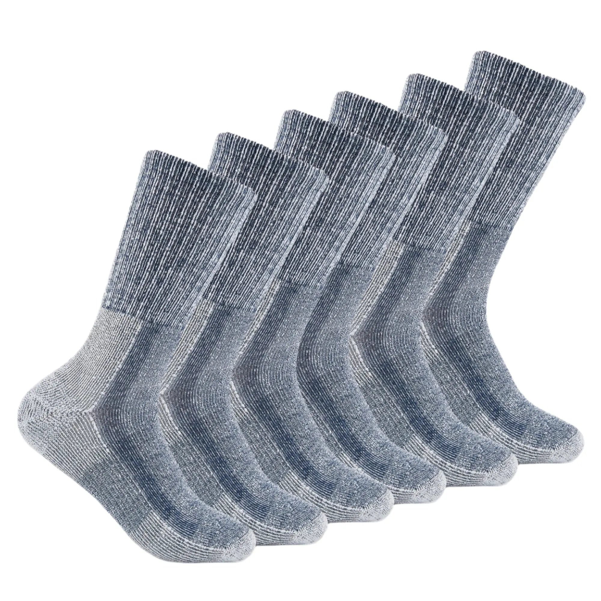 Thorlo Mens Moderate Cushion Crew Hiking 6-Pack Socks