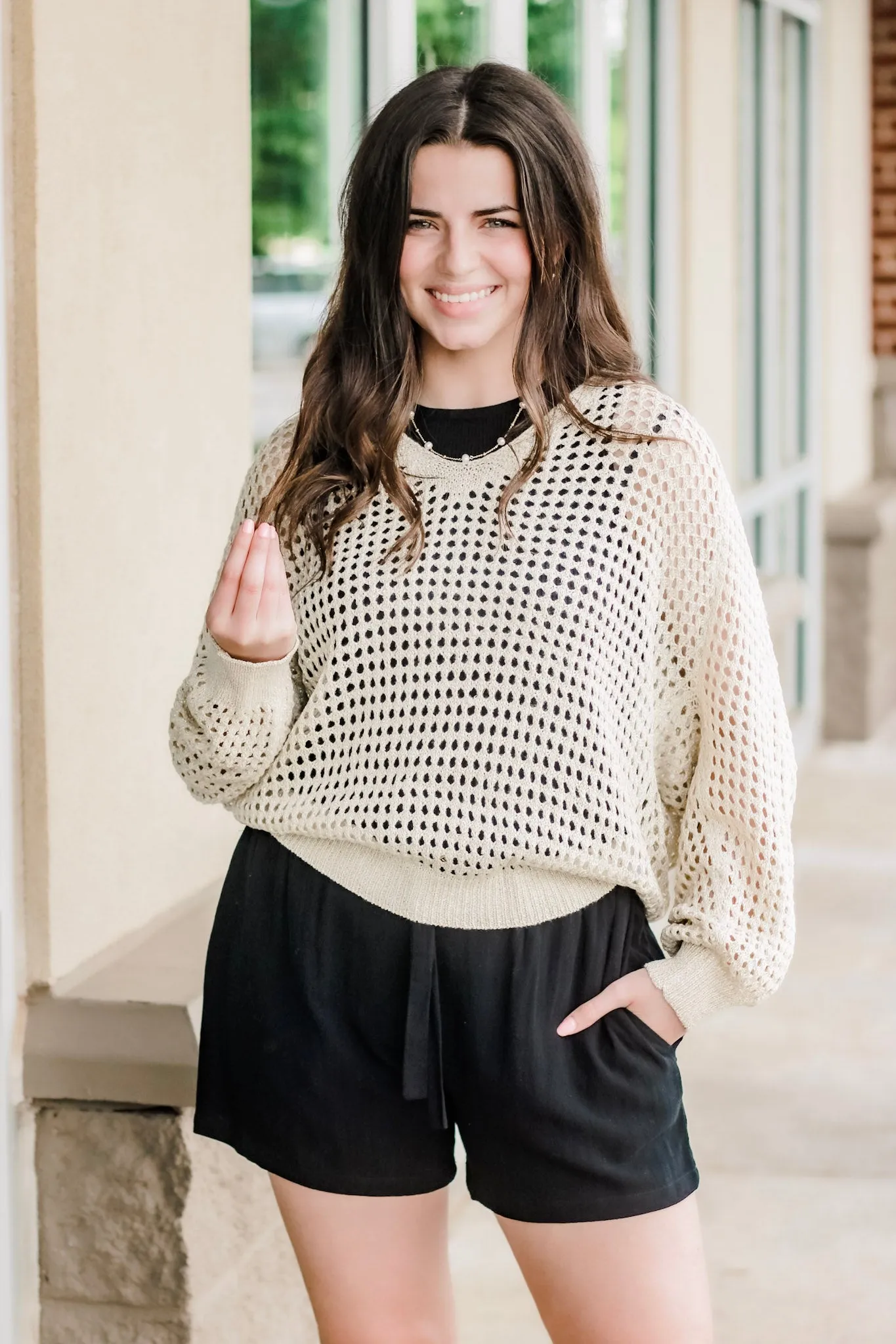 To Dress Up Black Shorts