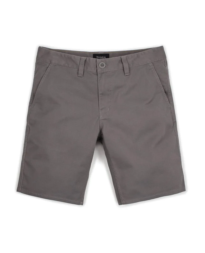 Toil II Hemmed Short Grey
