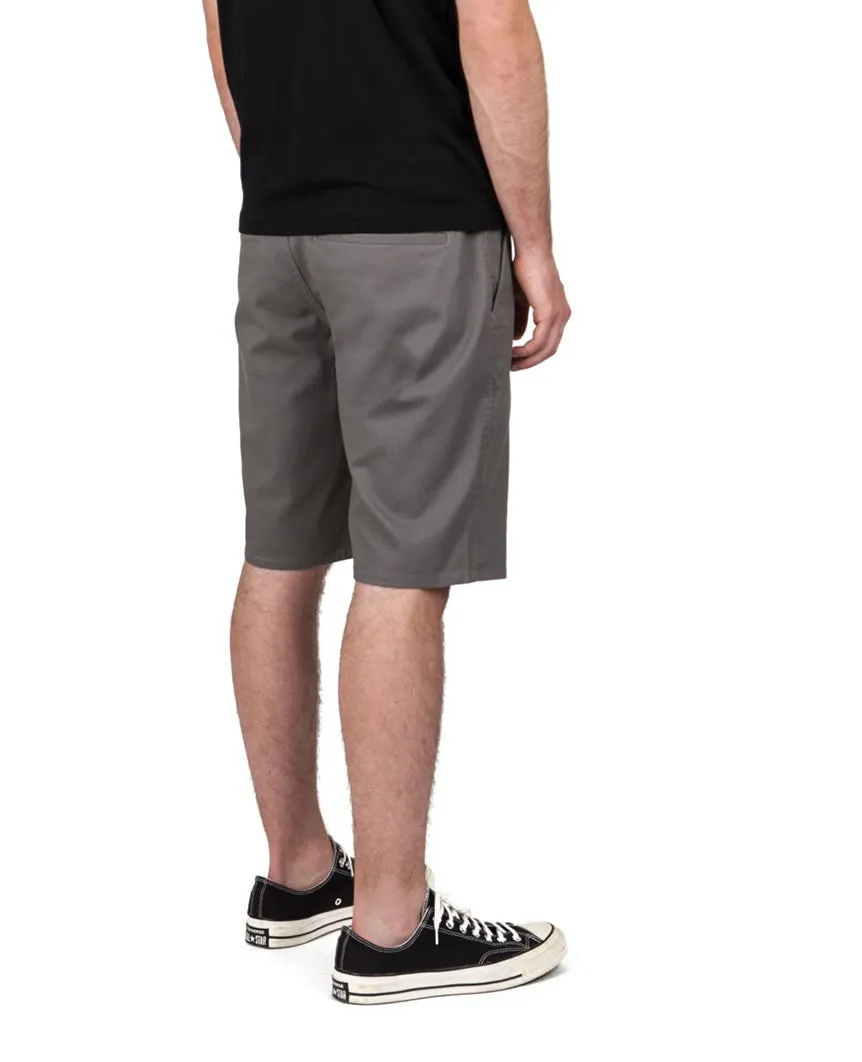 Toil II Hemmed Short Grey