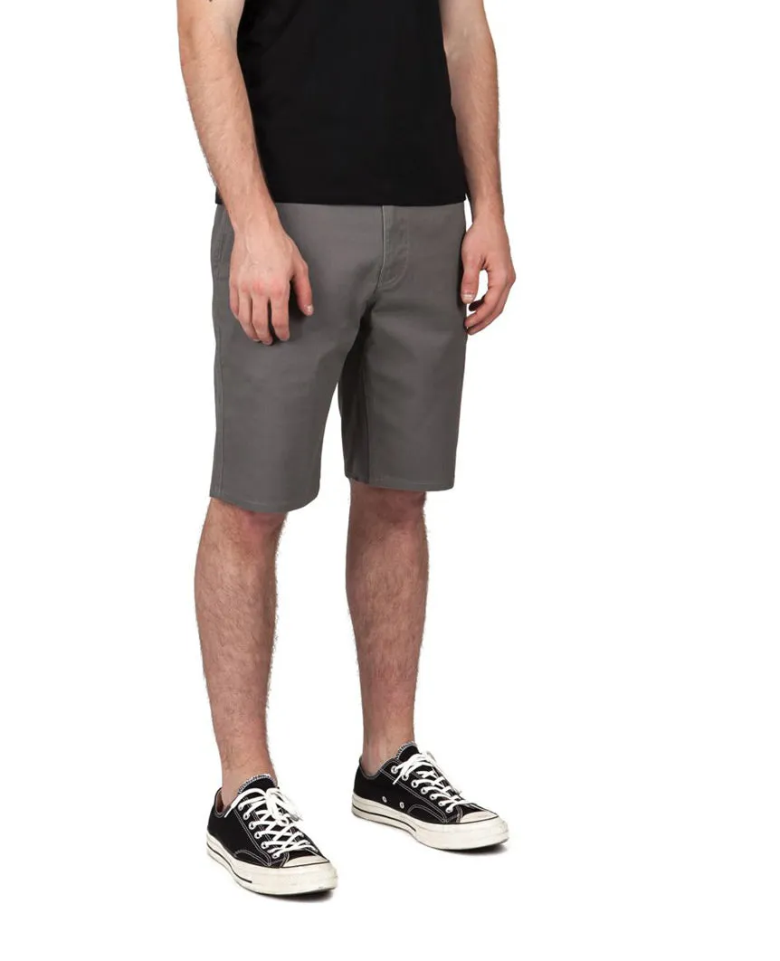 Toil II Hemmed Short Grey