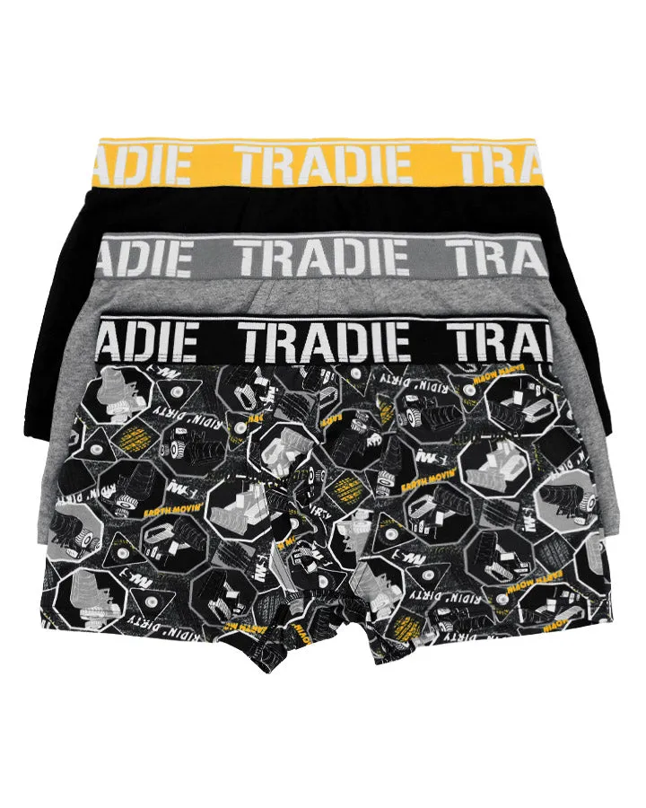 Tradie Mens 3PK Trunk