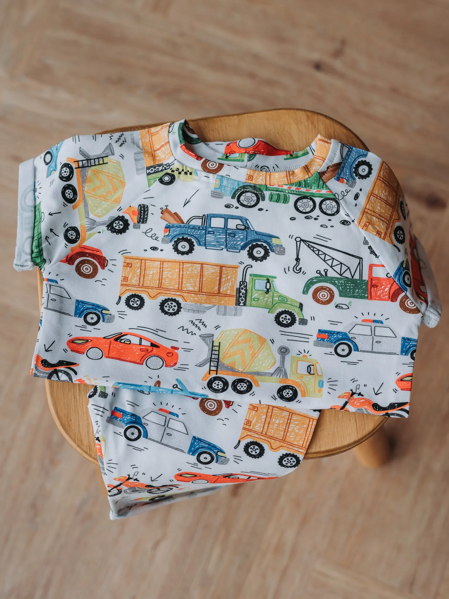 Trucks Shorts & Tee Bundle - 12-18 Months
