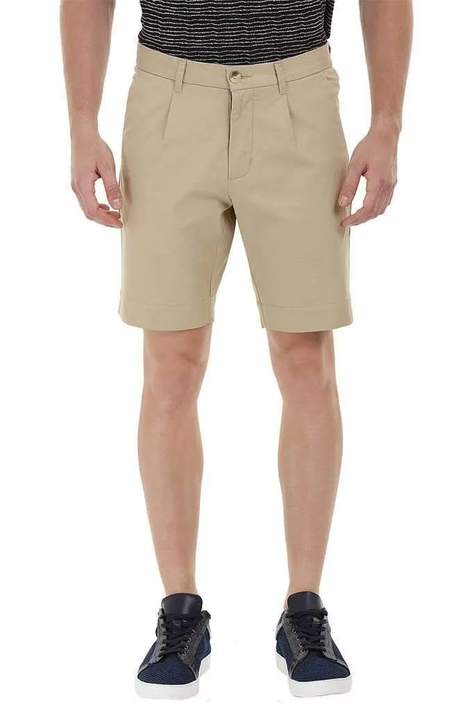 Twill Khaki Chino Shorts