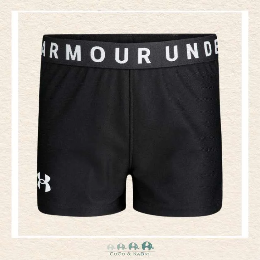 Under Armour Girls Shorts: Play Up - Black