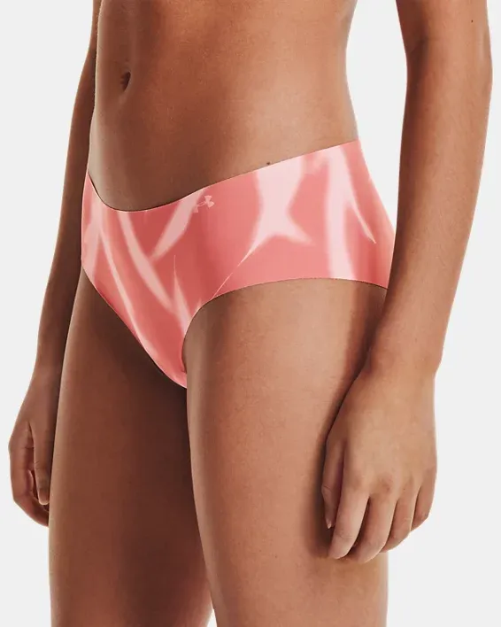 Under Armour Women's UA Pure Stretch Hipster 3-Pack Printed Underwear