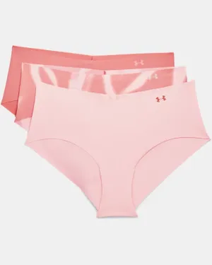 Under Armour Women's UA Pure Stretch Hipster 3-Pack Printed Underwear