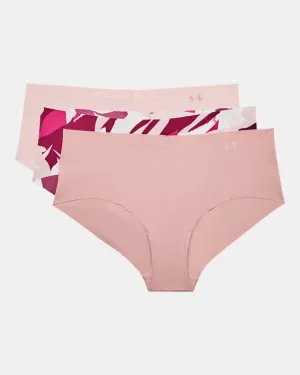 Under Armour Women's UA Pure Stretch Hipster 3-Pack Printed Underwear