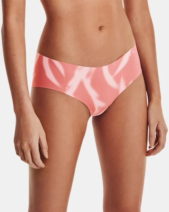 Under Armour Women's UA Pure Stretch Hipster 3-Pack Printed Underwear