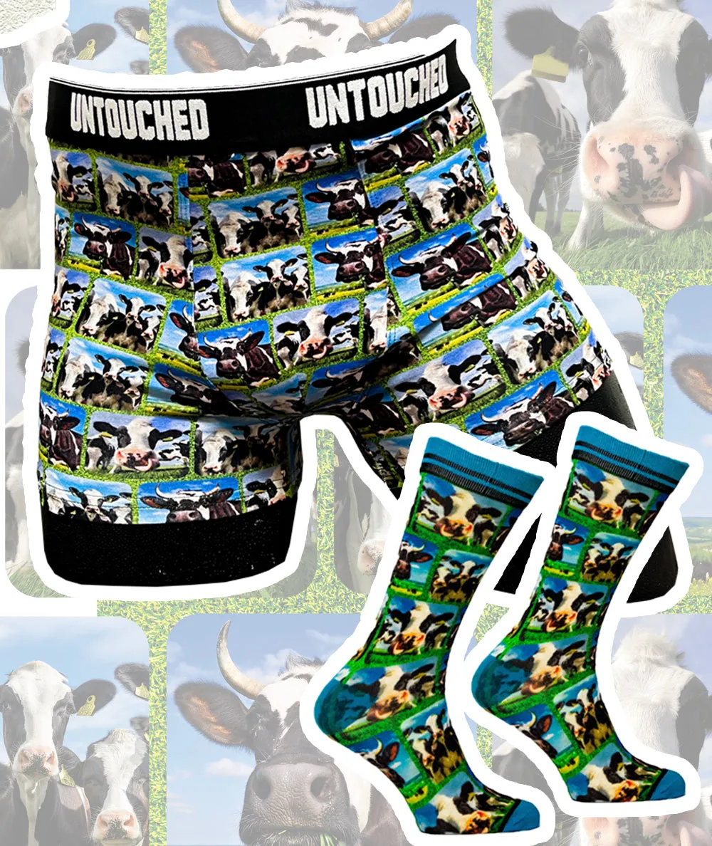 Untouched Cow boxer