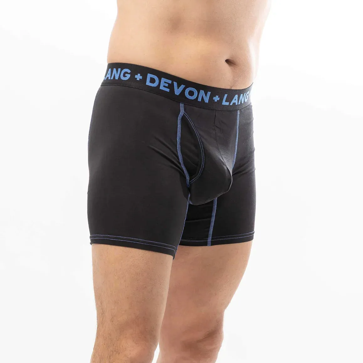 Venture Boxer Brief - Black Blue