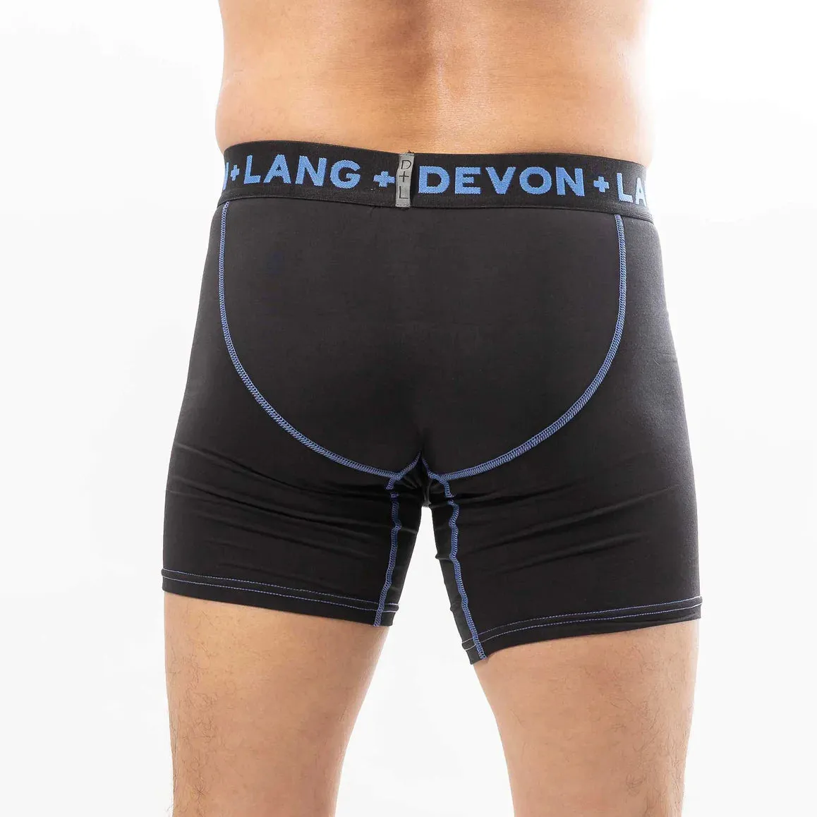Venture Boxer Brief - Black Blue