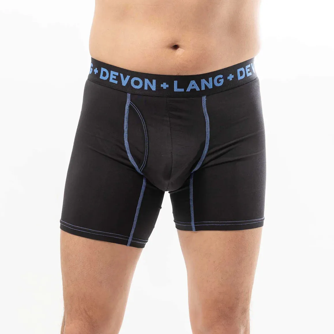 Venture Boxer Brief - Black Blue