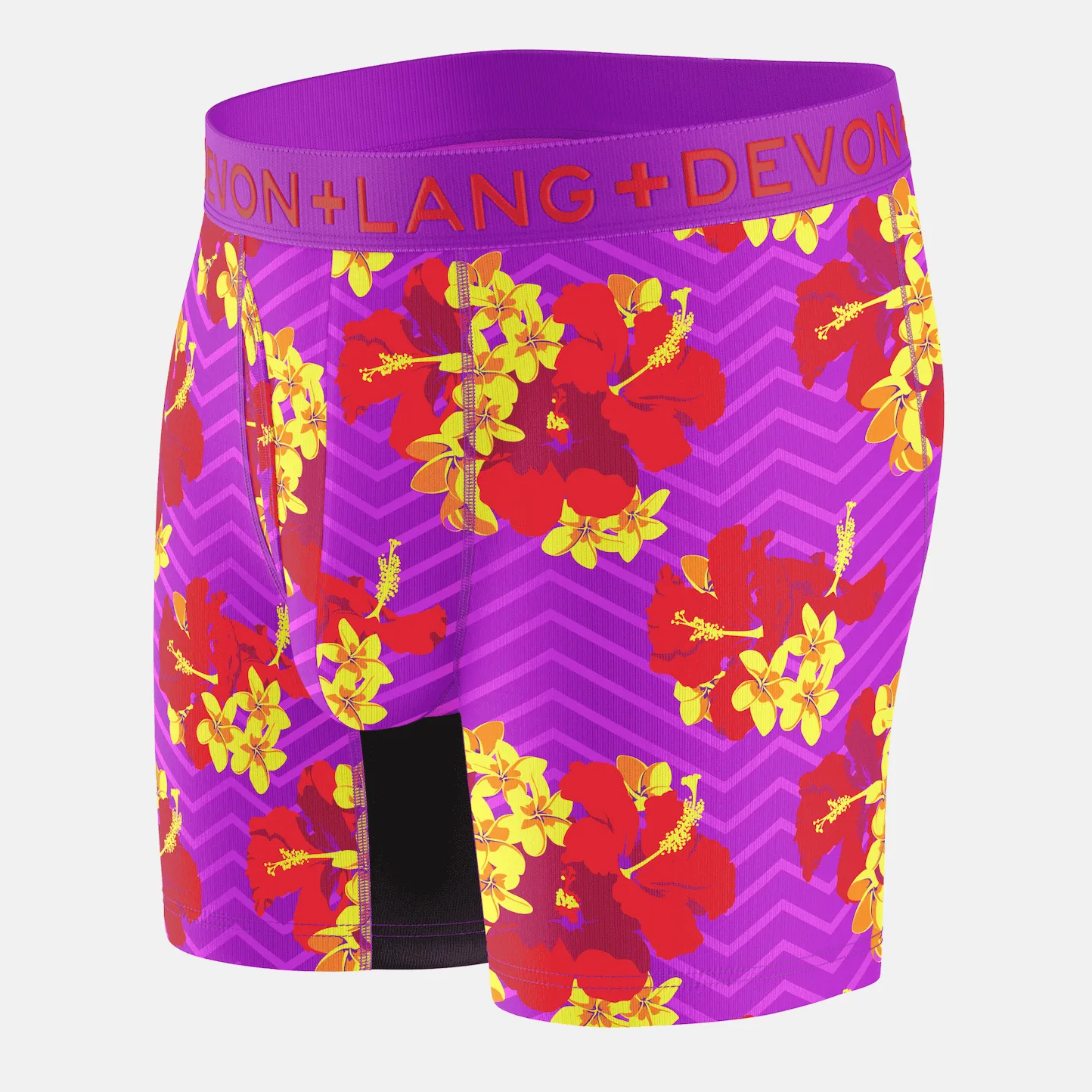 Venture Boxer Brief - Hibiscus Red