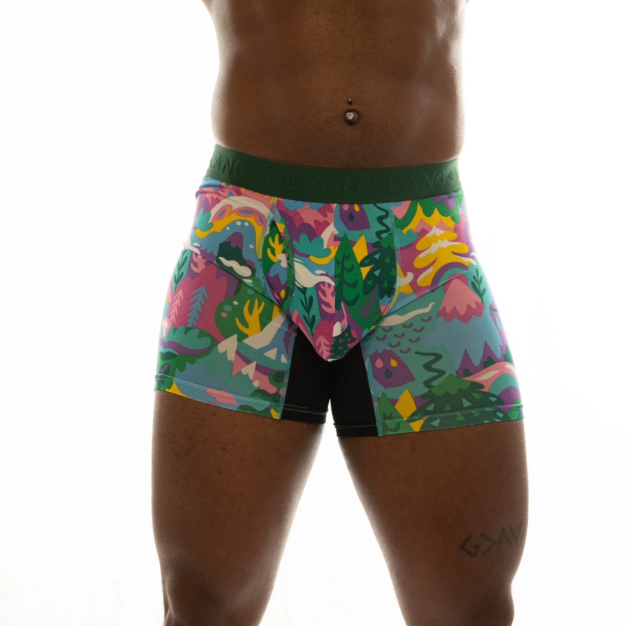 Venture Boxer Brief - Multi-Packs - Fantasy Mountain/Pink Check/Cherries
