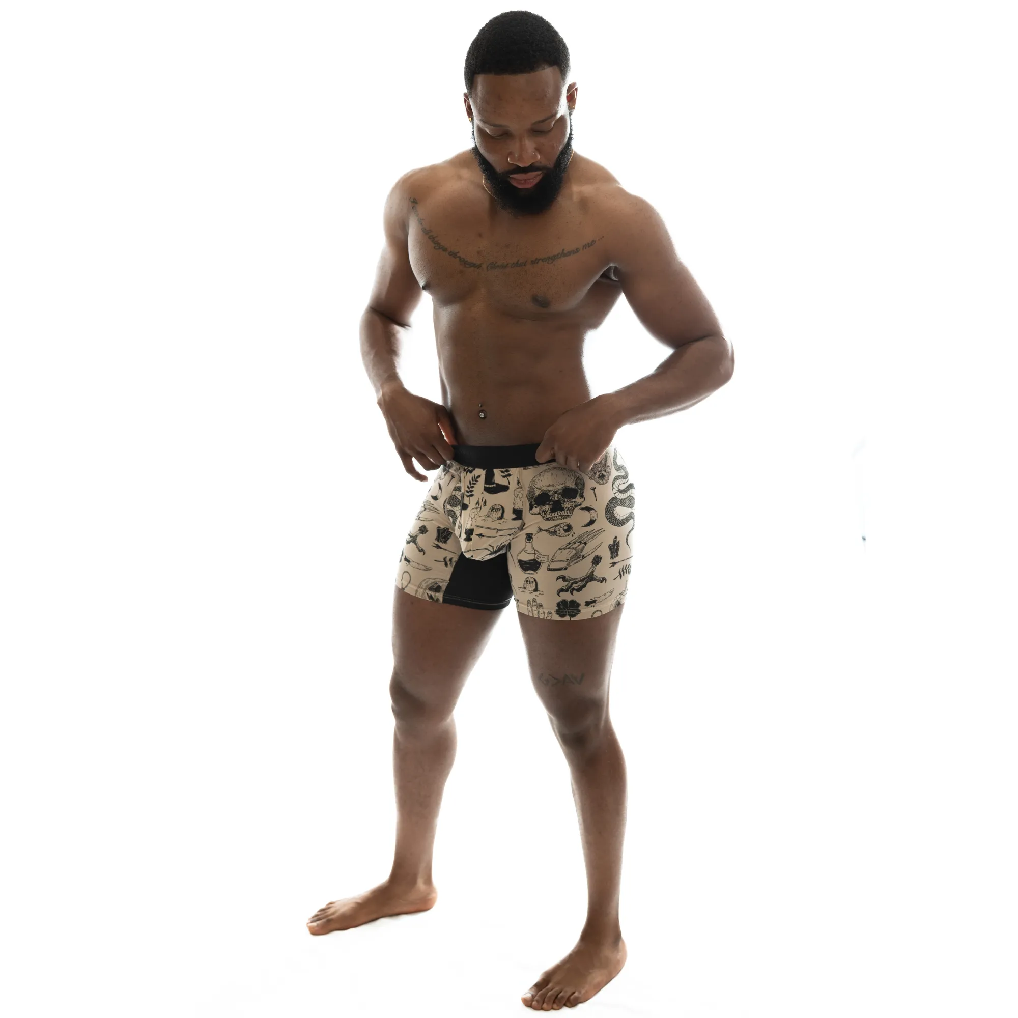 Venture Boxer Brief - Multi-Packs - Spooky/Cute Ghosts/Slate Grey