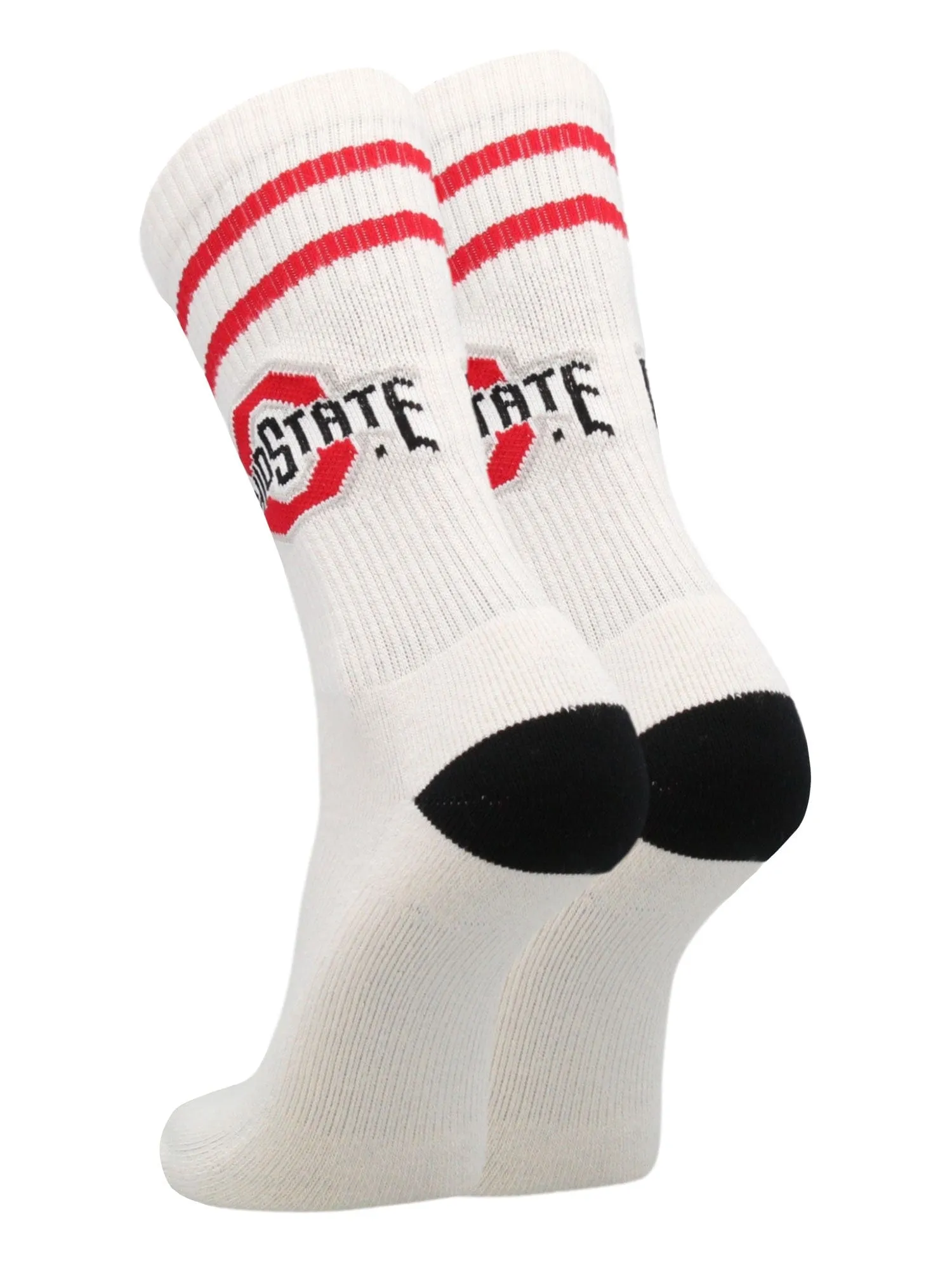 Vintage Ohio State Buckeyes Socks NCAA Socks For Men and Womens Soft Cotton Sock