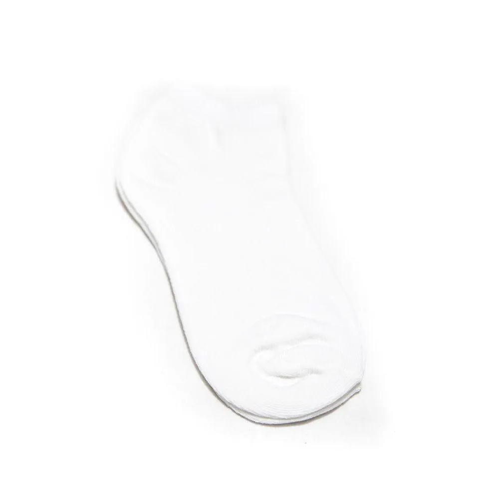 White Ladies Ankle Socks - KL-22