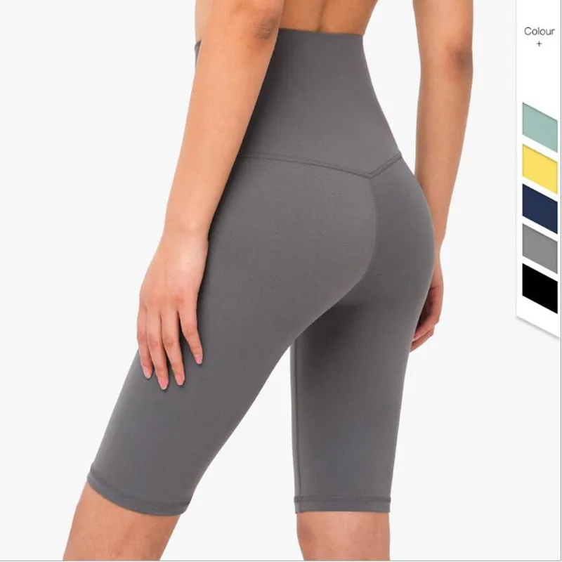 Woman High Waist Energy Yoga Shorts