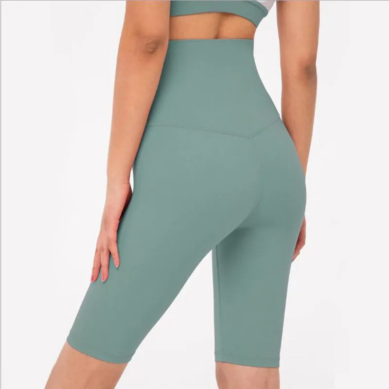 Woman High Waist Energy Yoga Shorts
