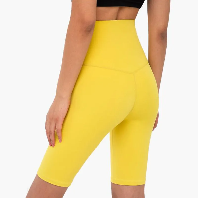 Woman High Waist Energy Yoga Shorts