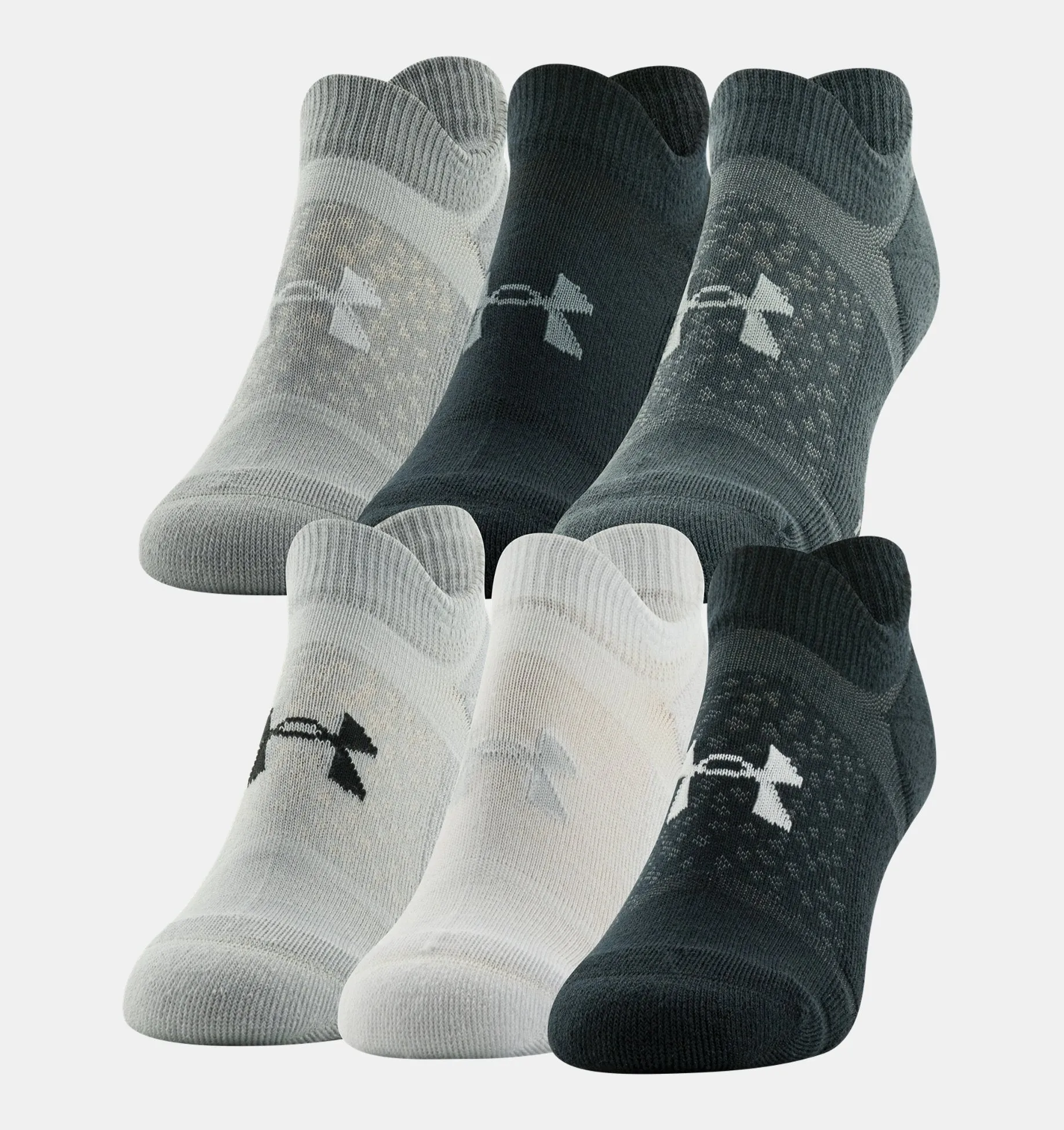 Women's Cushioned 6-Pack No Show Socks