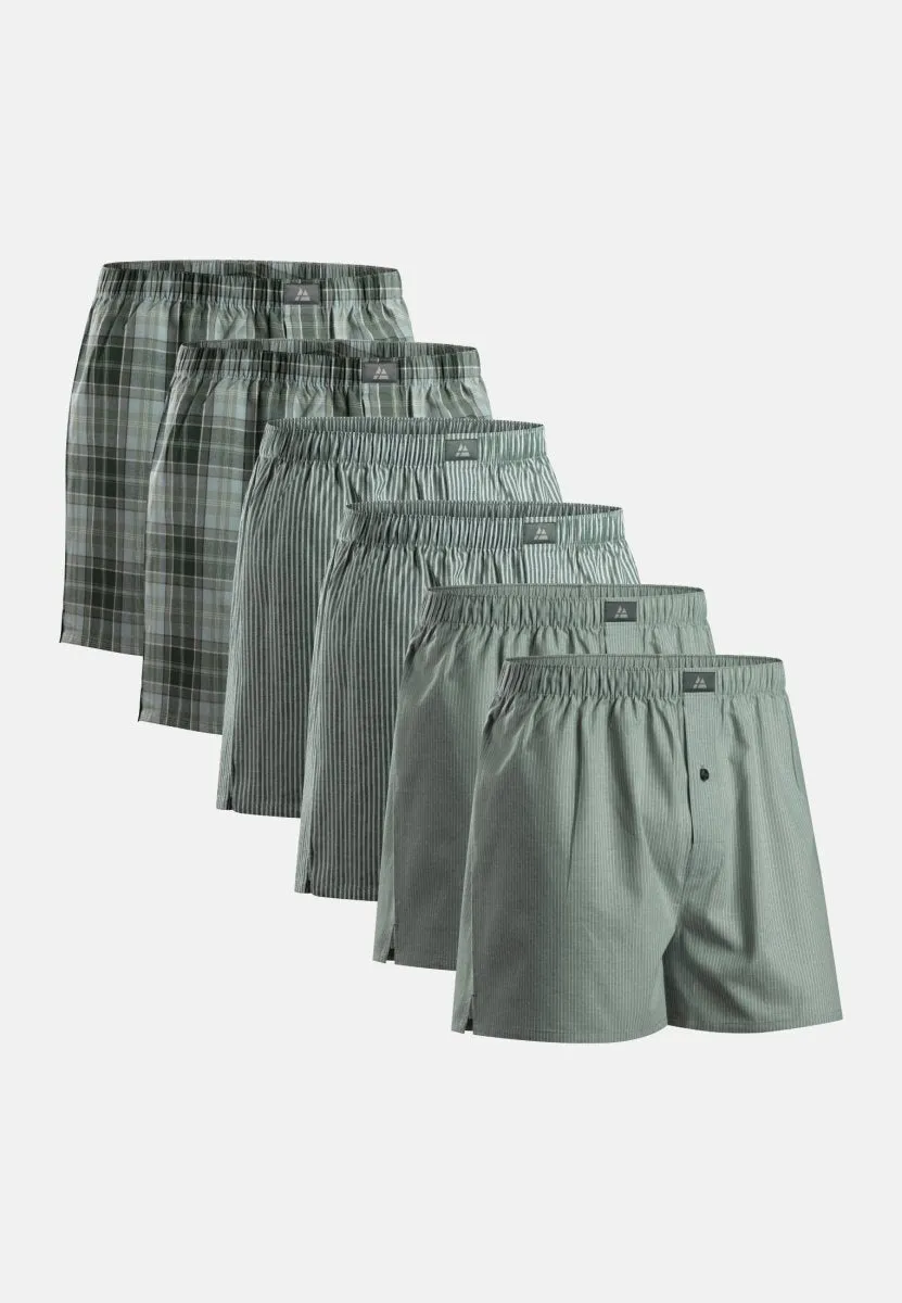 WOVEN BOXER SHORTS FOR MEN