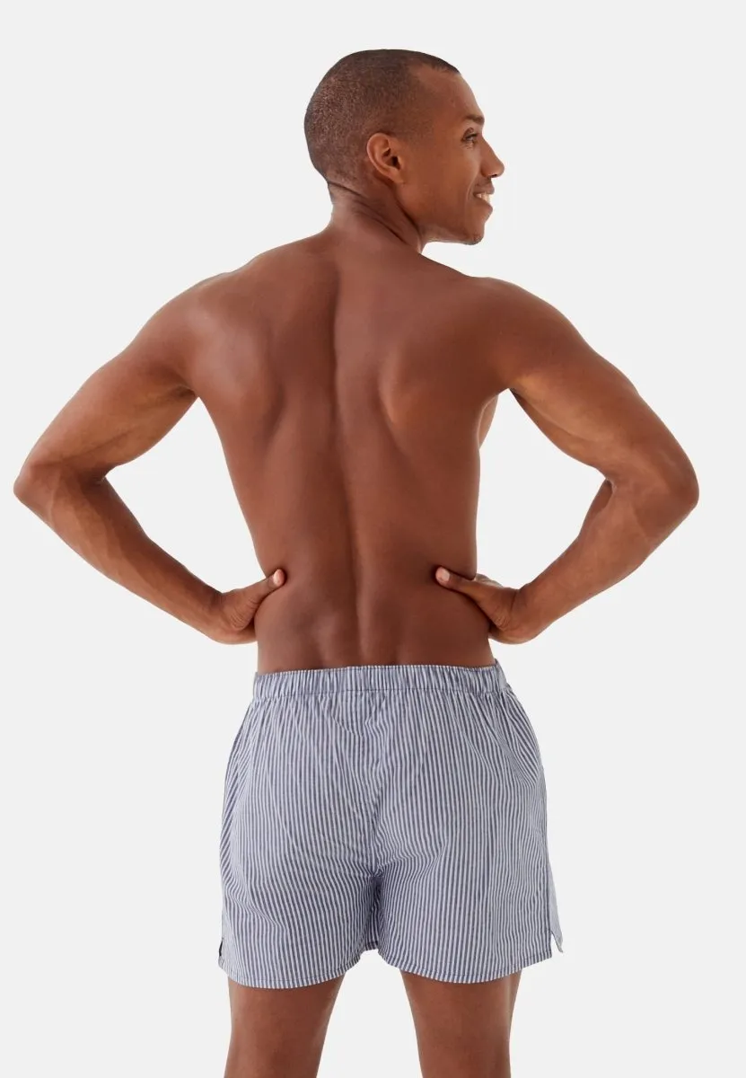 WOVEN BOXER SHORTS FOR MEN