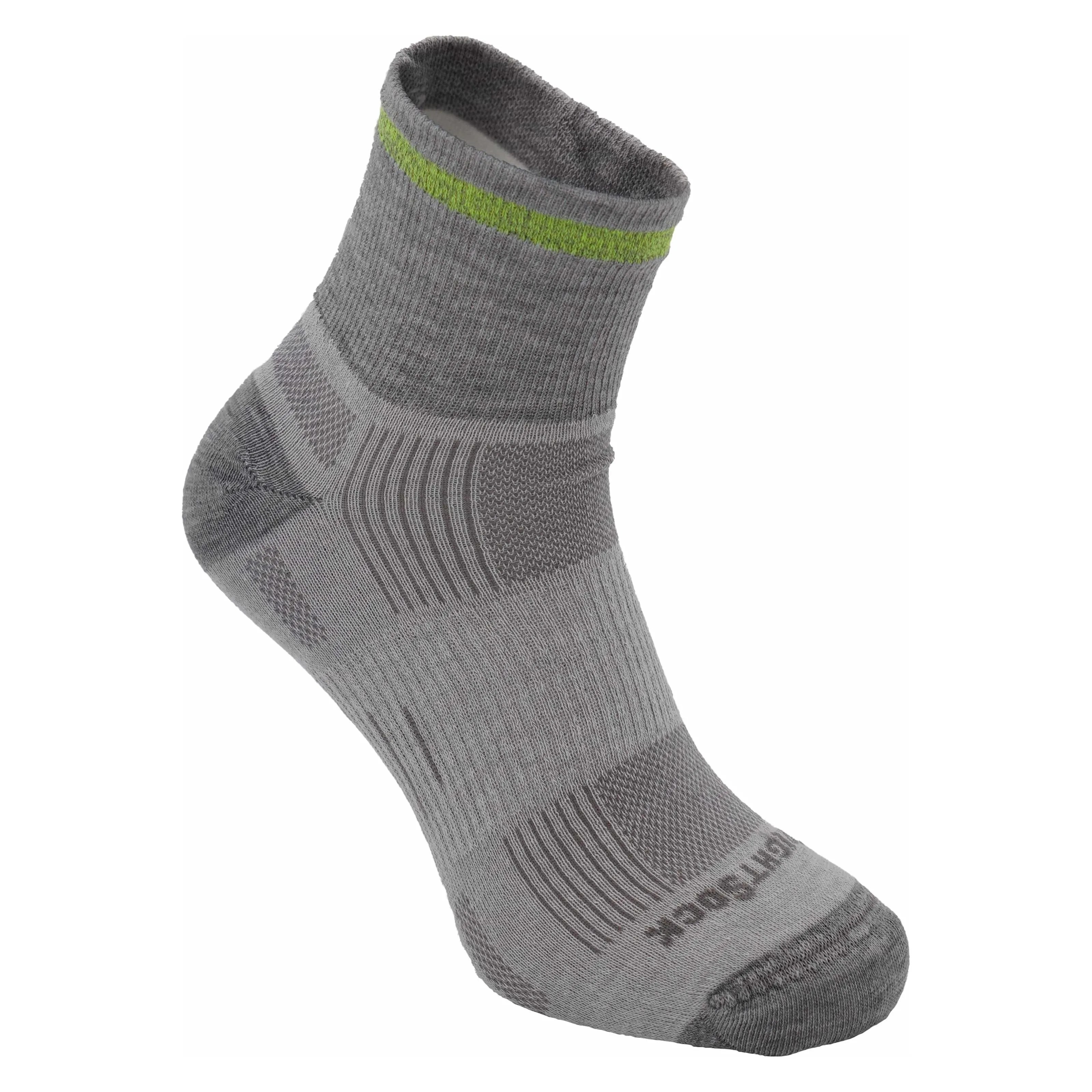 Wrightsock Run Reflective Mini Crew Anti-Blister Socks