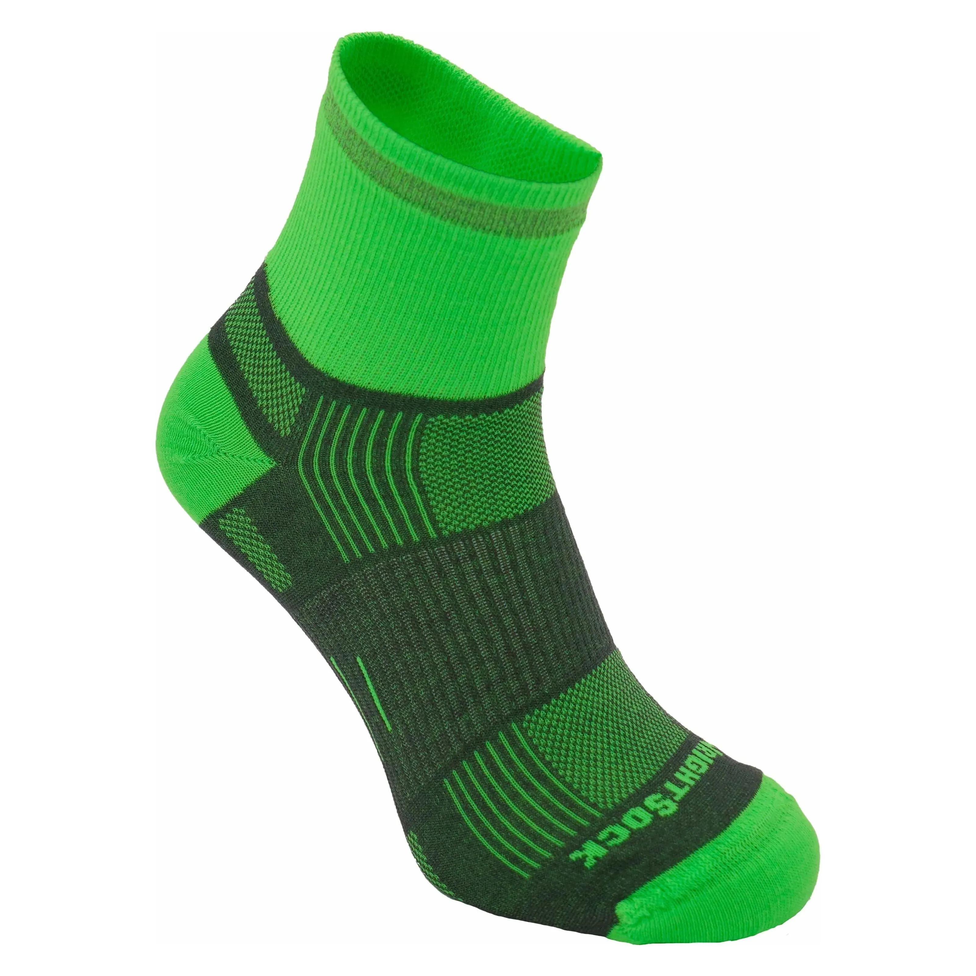Wrightsock Run Reflective Mini Crew Anti-Blister Socks