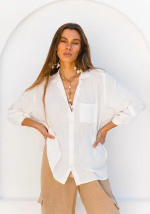 WS Coral Sea Shirt - White