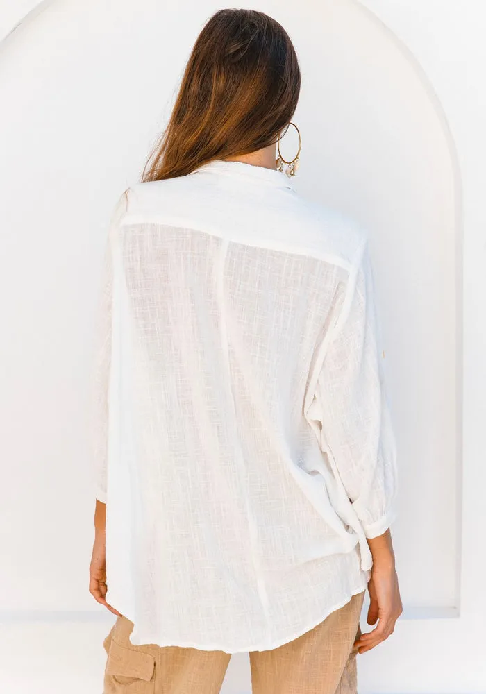 WS Coral Sea Shirt - White
