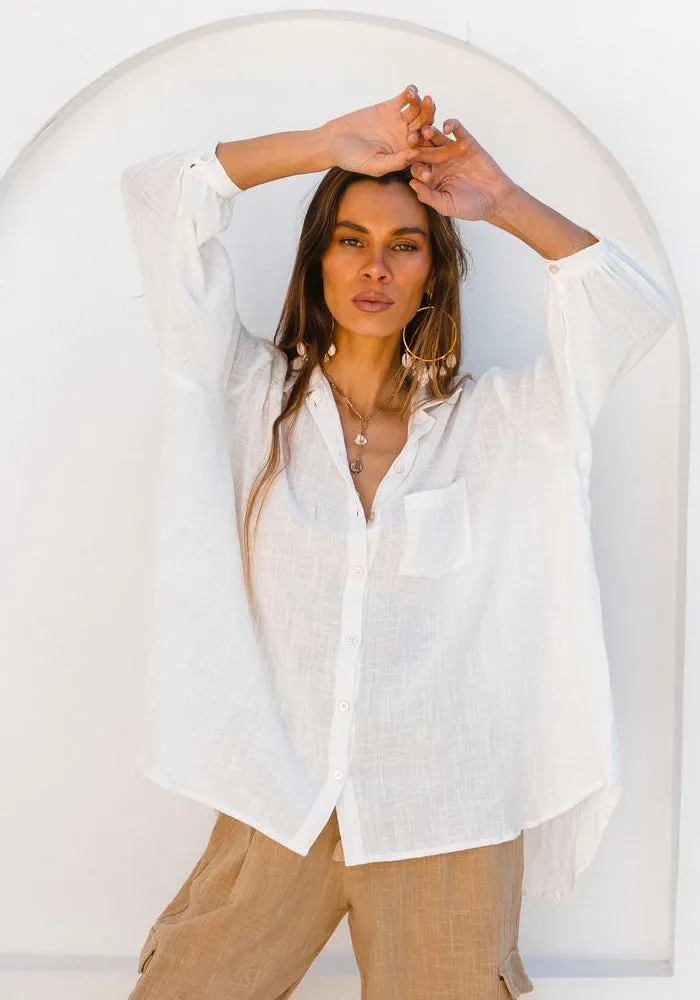 WS Coral Sea Shirt - White