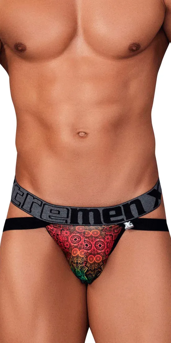 Xtremen 91148 Printed Microfiber Jockstrap Mandala