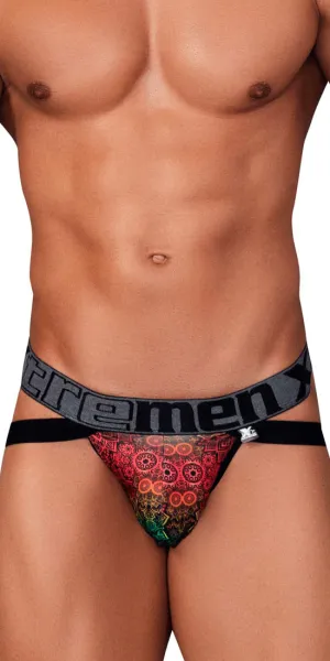 Xtremen 91148 Printed Microfiber Jockstrap Mandala
