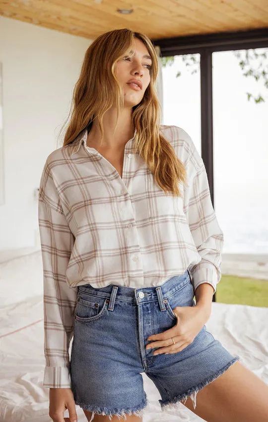 Z Supply Clio Plaid Button Up